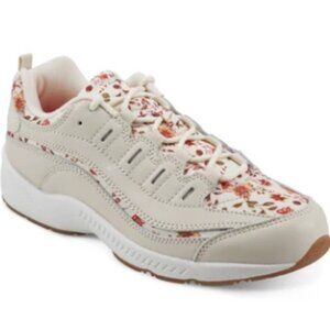 Easy Spirit/Romy Walking Shoe/Tan Floral/Size 7M